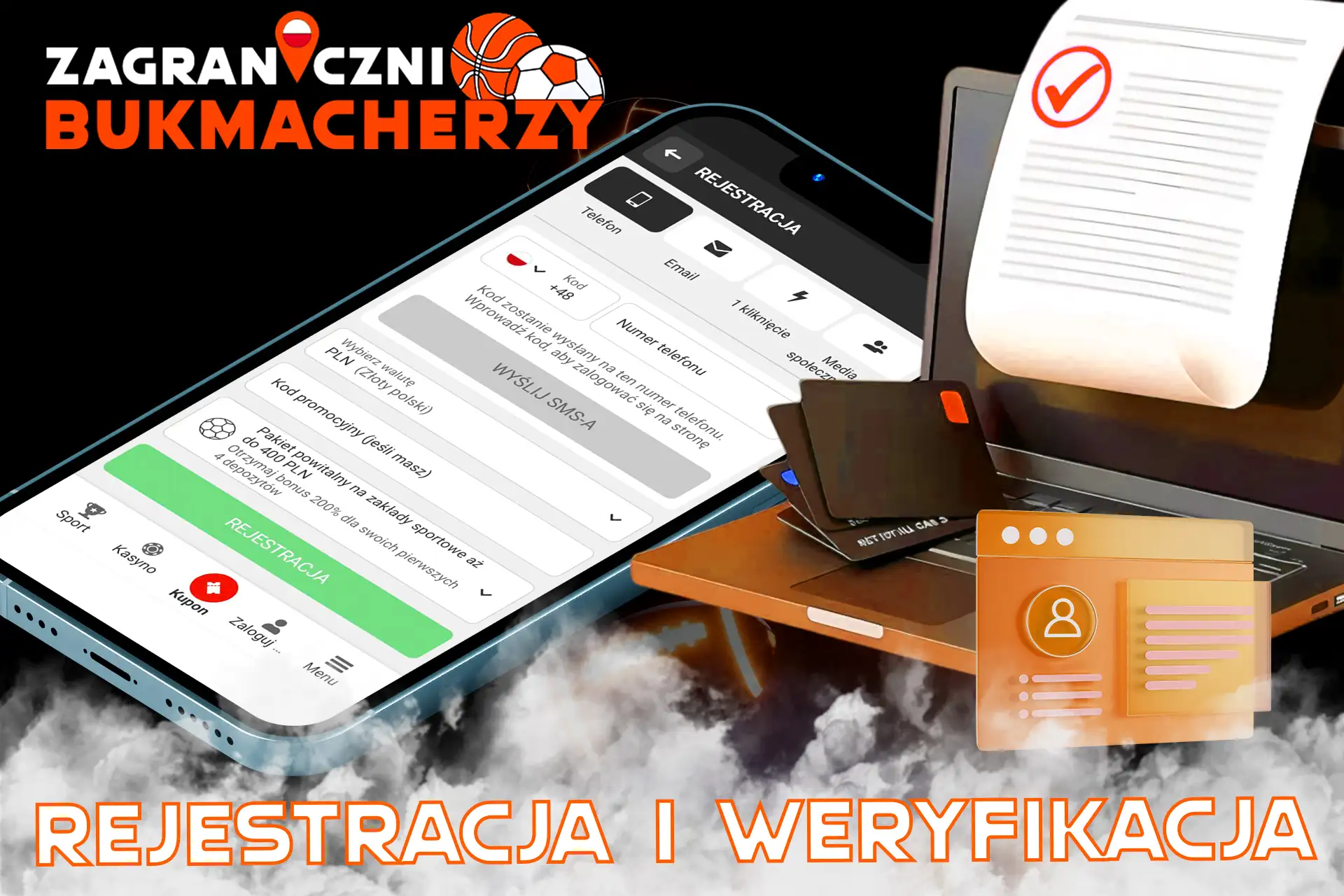 Prosty i szybki proces rejestracji